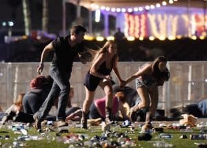 shooting in Las Vegas during concert